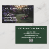 Carte De Visite Service Premium Lawnpro (Devant / Derrière)