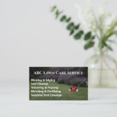 Carte De Visite Service Premium Lawnpro (Debout devant)