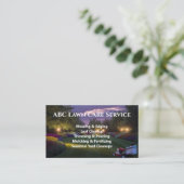 Carte De Visite Service Premium Lawnpro (Debout devant)