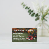 Carte De Visite Service Premium Lawnpro (Debout devant)
