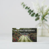 Carte De Visite Service Premium Lawnpro (Debout devant)