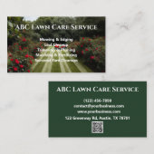 Carte De Visite Service Premium Lawnpro (Devant / Derrière)