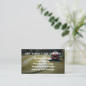 Carte De Visite Service Premium Lawnpro (Debout devant)