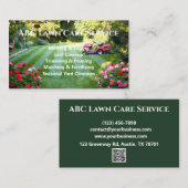 Carte De Visite Service Premium Lawnpro (Devant / Derrière)