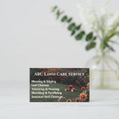 Carte De Visite Service Premium Lawnpro (Debout devant)