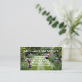 Carte De Visite Service Premium Lawnpro (Debout devant)