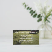 Carte De Visite Service Premium Lawnpro (Debout devant)