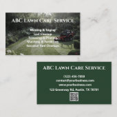 Carte De Visite Service Premium Lawnpro (Devant / Derrière)