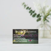 Carte De Visite Service Premium Lawnpro (Debout devant)