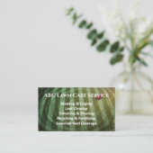 Carte De Visite Service Premium Lawnpro (Debout devant)