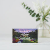 Carte De Visite Service Premium Lawnpro (Debout devant)