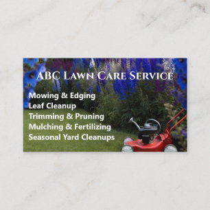 Carte De Visite Service Premium Lawnpro
