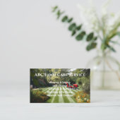 Carte De Visite Service Premium Lawnpro (Debout devant)