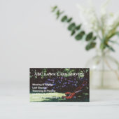 Carte De Visite Service Premium Lawnpro (Debout devant)