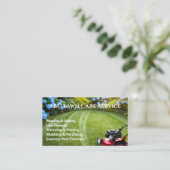 Carte De Visite Service Premium Lawnpro (Debout devant)