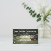 Carte De Visite Service Premium Lawnpro (Debout devant)