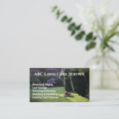Carte De Visite Service Premium Lawnpro (Debout devant)