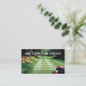 Carte De Visite Service Premium Lawnpro (Debout devant)