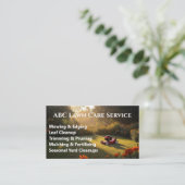 Carte De Visite Service Premium Lawnpro (Debout devant)