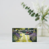 Carte De Visite Service Premium Lawnpro (Debout devant)