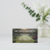 Carte De Visite Service Premium Lawnpro (Debout devant)