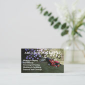 Carte De Visite Service Premium Lawnpro (Debout devant)