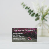 Carte De Visite Service Premium Lawnpro (Debout devant)