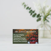 Carte De Visite Service Premium Lawnpro (Debout devant)
