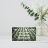 Carte De Visite Service Premium Lawnpro (Debout devant)