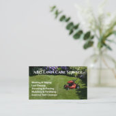 Carte De Visite Service Premium Lawnpro (Debout devant)