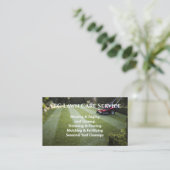 Carte De Visite Service Premium Lawnpro (Debout devant)