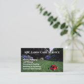 Carte De Visite Service Premium Lawnpro (Debout devant)
