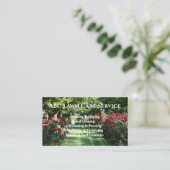 Carte De Visite Service Premium Lawnpro (Debout devant)