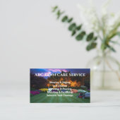 Carte De Visite Service Premium Lawnpro (Debout devant)