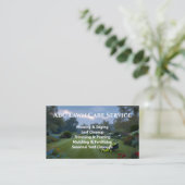 Carte De Visite Service Premium Lawnpro (Debout devant)