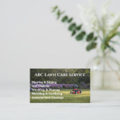 Carte De Visite Service Premium Lawnpro (Debout devant)
