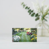Carte De Visite Service Premium Lawnpro (Debout devant)