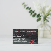 Carte De Visite Service Premium Lawnpro (Debout devant)