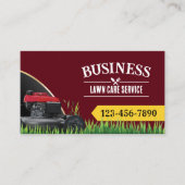 Carte De Visite Service professionnel d'aménagement paysager et d' (Devant)