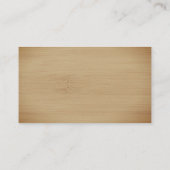 Carte De Visite Service professionnel de livraison de palettes en  (Dos)