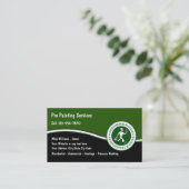 Carte De Visite Service professionnel de peintre (Debout devant)