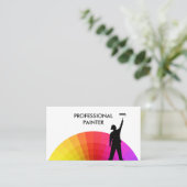 Carte De Visite Service professionnel de peinture (Debout devant)