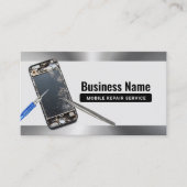 Carte De Visite Service professionnel de réparation de téléphone p (Devant)