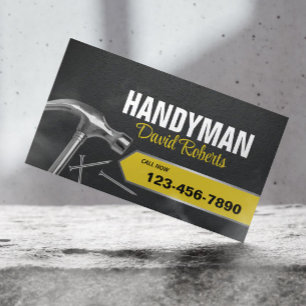 Carte De Visite Service professionnel de réparation et d'entretien