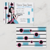 Carte De Visite Service Snazzy (Devant / Derrière)