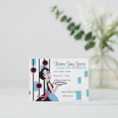 Carte De Visite Service Snazzy (Debout devant)