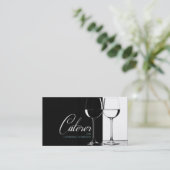 Carte De Visite Service traiteur Nouvel évènement (Debout devant)