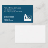 Carte De Visite Services à la maison de bricoleur (Devant / Derrière)