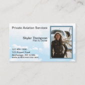 Carte De Visite Services aériens privés (Devant)