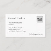 Carte De Visite Services au sol Paysage Jardinage jardinier (Dos)